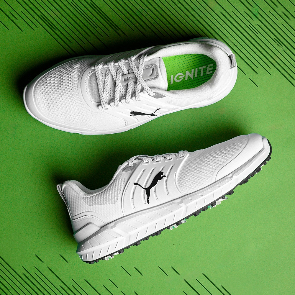 PUMA Golf Shoes - Ignite Elevate 2 Tour - White SS26