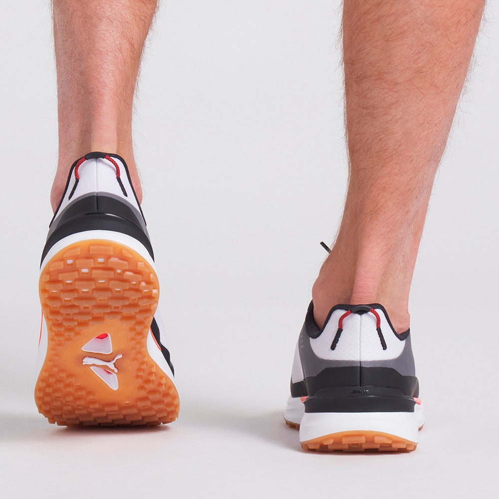 PUMA Golf Shoes - Ignite Elevate X - White - Black SS25