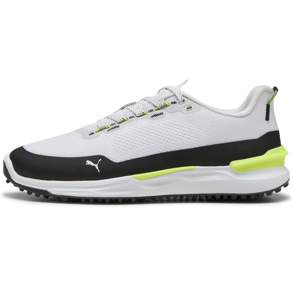 PUMA Golf Shoes - Ignite Elevate X - White - Safety Yellow 2025