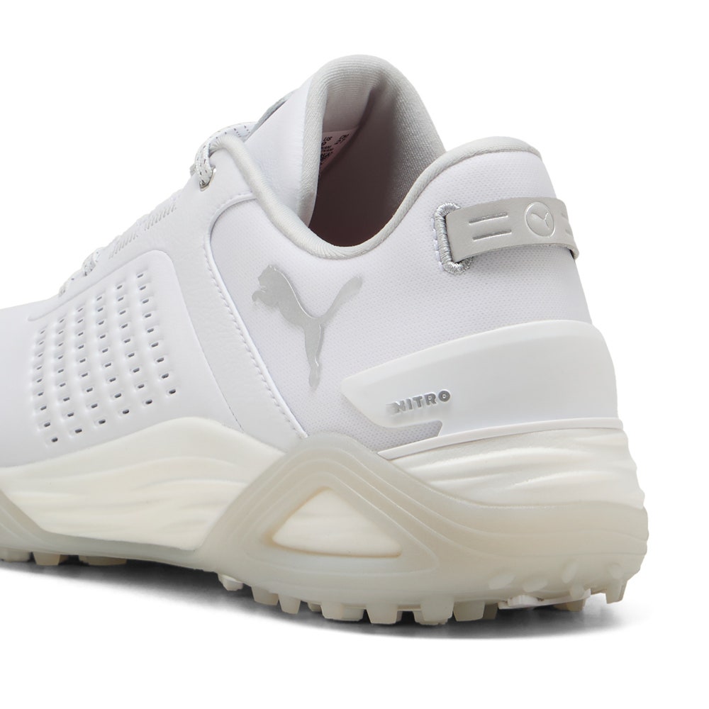 PUMA Golf Shoes - Shadowcat Nitro - White - Grey 2025