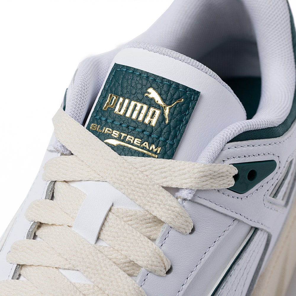 PUMA Golf Shoes - Slipstream G - White - Varsity Green SS25