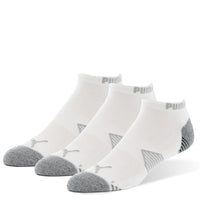 PUMA Golf Socks - Essential Low - 3 Pack - Bright White SS26