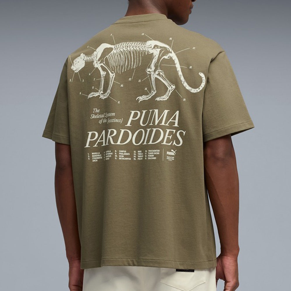 PUMA Golf T-Shirt - GGNC Pardoides Tee - Dark Sage SS26