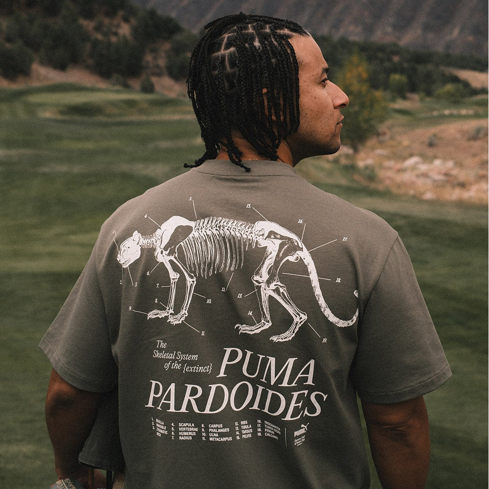 PUMA Golf T-Shirt - GGNC Pardoides Tee - Dark Sage SS26