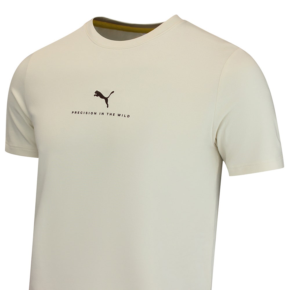 PUMA Golf T-Shirt - REALTREE Precision Tee - Alpine Snow AW26