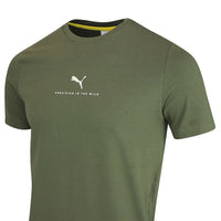 PUMA Golf T-Shirt - REALTREE Precision Tee - Dusty Olive AW26