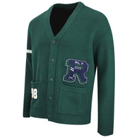 RLX Golf Cardigan - Varsity Cashmere - Green Multi AW26
