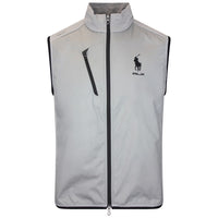 RLX Golf Gilet - RL Tour Pro Logo Tech Terry FZ - Peak Grey SS26