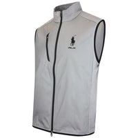 RLX Golf Gilet - RL Tour Pro Logo Tech Terry FZ - Peak Grey SS26