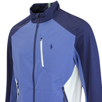 RLX Golf Jacket - 2.5 Layer Packable FZ - Old Royal Multi FA25