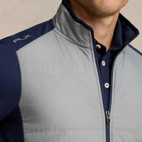 RLX Golf Jacket - Quilted Coolwool FZ - Peak Grey AW24