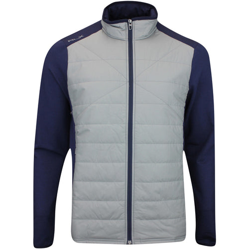 RLX Golf Jacket - Quilted Coolwool FZ - Peak Grey AW24