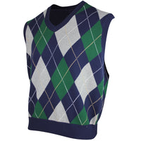 RLX Golf Jumper - CoolMax Sweater Vest - Argyle Multi SS26
