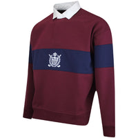 RLX Golf Jumper - Oversized Rugby Sweater - Rich Ruby FA25