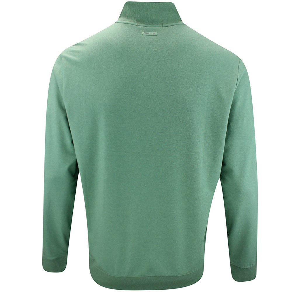 RLX Golf Pullover - Fine Guage Terry QZ - Fatigue FA25