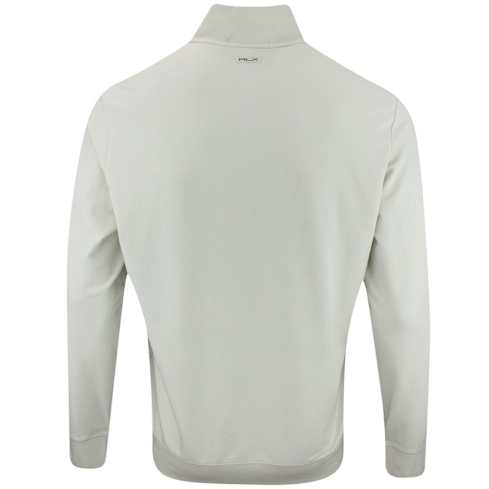 RLX Golf Pullover - Fine Guage Terry QZ - Stone Pebble FA25