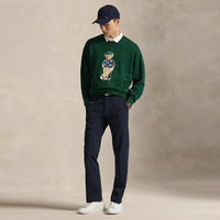 RLX Golf Pullover - Heavyweight Bear Logo CN - Refined Green SS26