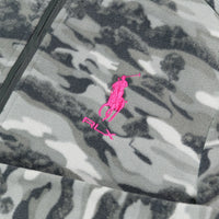 RLX Golf Pullover - RL Tour Pro Logo Brushed Fleece - Dawn Camo FA25