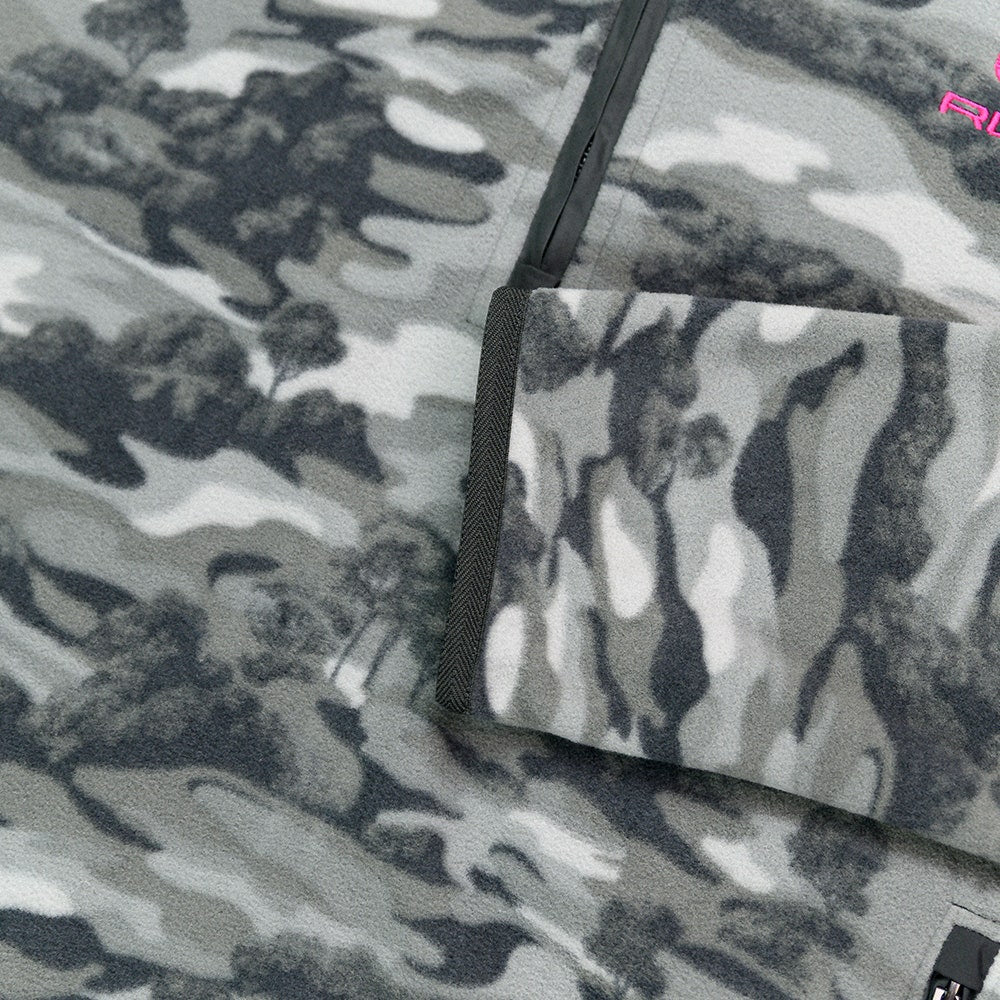 RLX Golf Pullover - RL Tour Pro Logo Brushed Fleece - Dawn Camo FA25