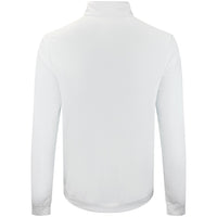 RLX Golf Pullover - RL Tour Pro Logo Heather QZ - Ceramic White AW26