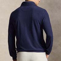 RLX Golf Pullover - RL Tour Pro Logo Heather QZ - Refined Navy AW26