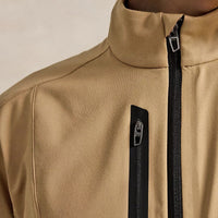 RLX Golf Pullover - RL Tour Pro Logo Lux QZ - C. Camel SS26