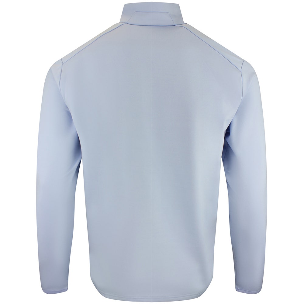 RLX Golf Pullover - RL Tour Pro Logo Lux QZ - Pebble Blue AW26