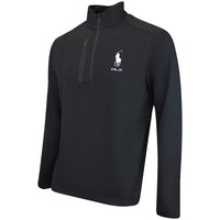 RLX Golf Pullover - RL Tour Pro Logo Lux QZ - Polo Black AW26