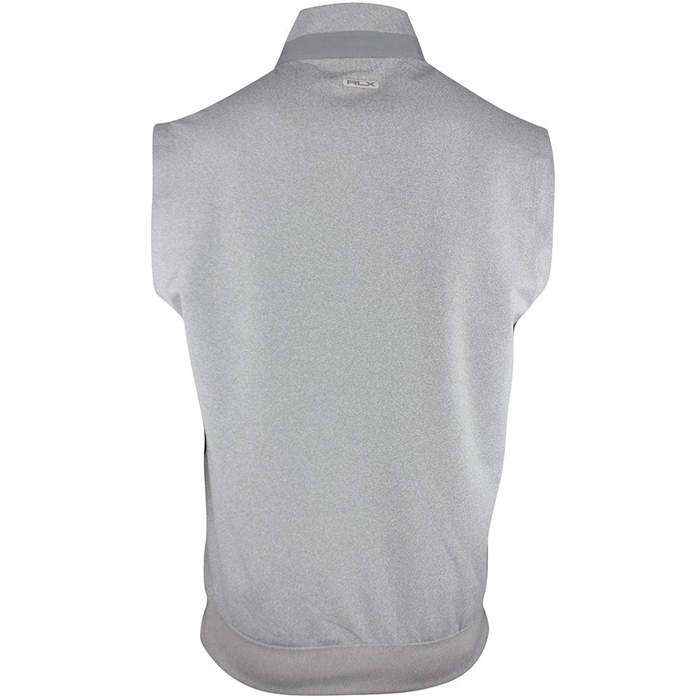 RLX Golf Pullover - RL Tour Pro Logo Lux QZ Vest - Andover Hthr SS26