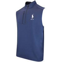 RLX Golf Pullover - RL Tour Pro Logo Lux QZ Vest - Navy Heather AW26