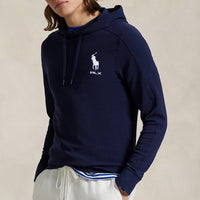 RLX Golf Pullover - RL Tour Pro Logo Tech Waffle Hoodie - Navy SS25