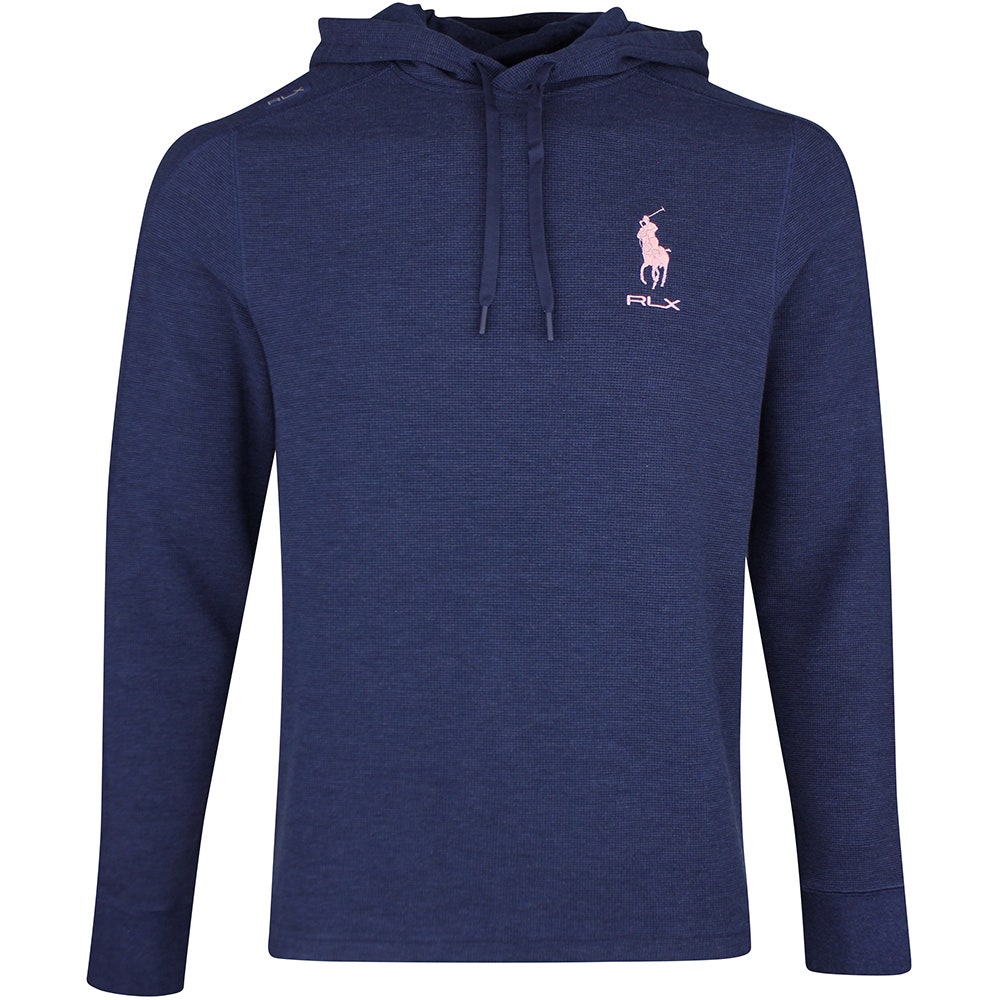 RLX Golf Pullover - RL Tour Pro Logo TW Hoodie - S. Navy SS26