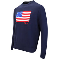 RLX Golf Pullover - Ryder Cup CoolMax Crew Neck - Team USA 2025