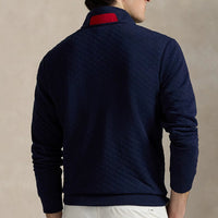 RLX Golf Pullover - Ryder Cup Quilted QZ - Team USA 2025