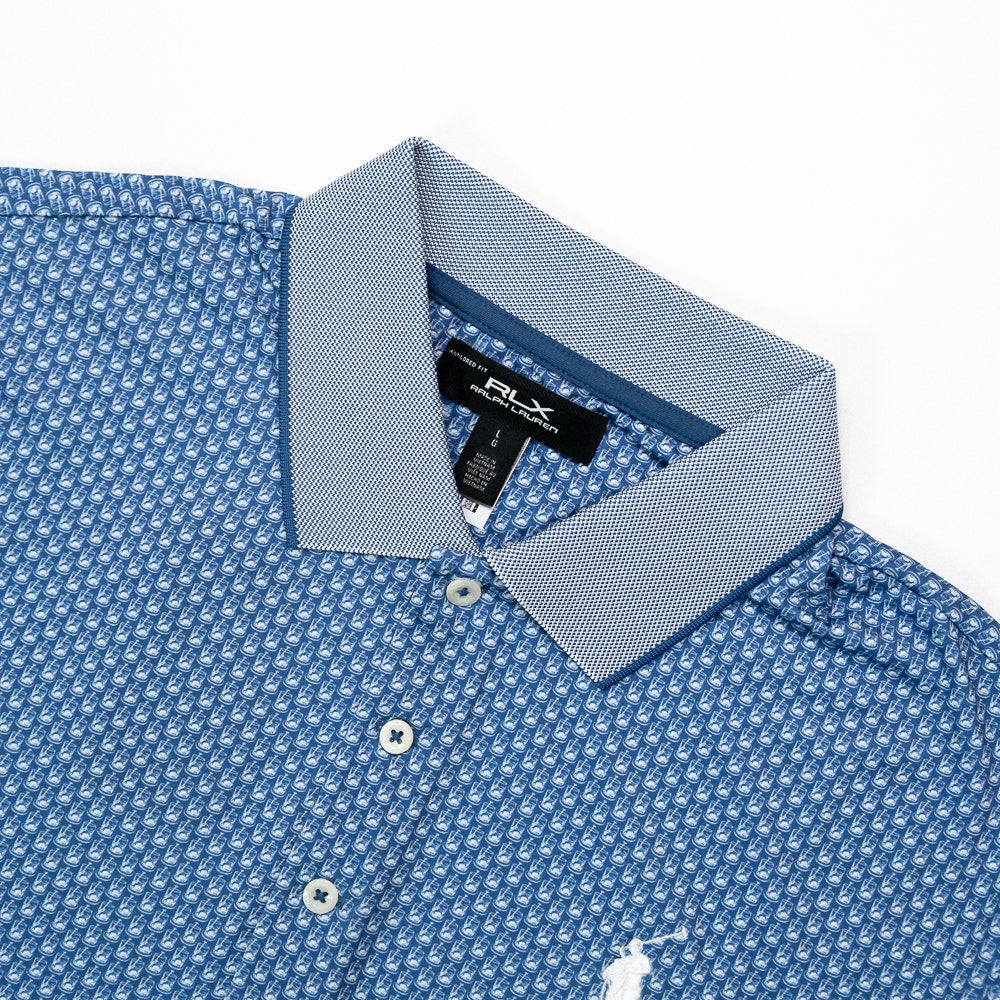 RLX Golf Shirt - RL Tour Pro Logo Old Fashioned - Old Royal SS26