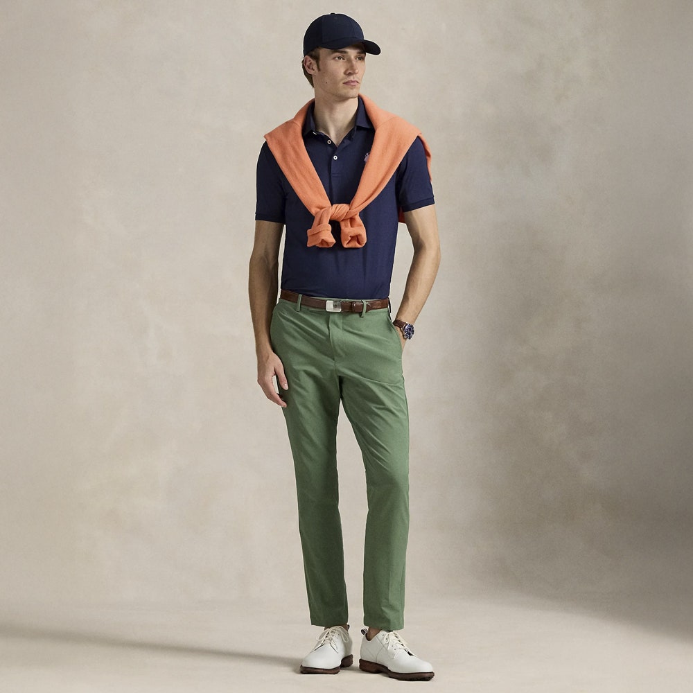 RLX Golf Shirt - RL Tour Pro Logo Polo - Navy - Carmel SS26