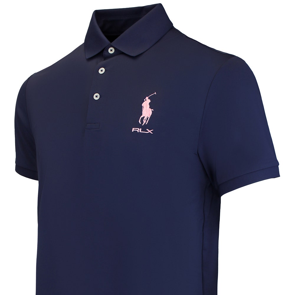 RLX Golf Shirt - RL Tour Pro Logo Polo - Navy - Carmel SS26
