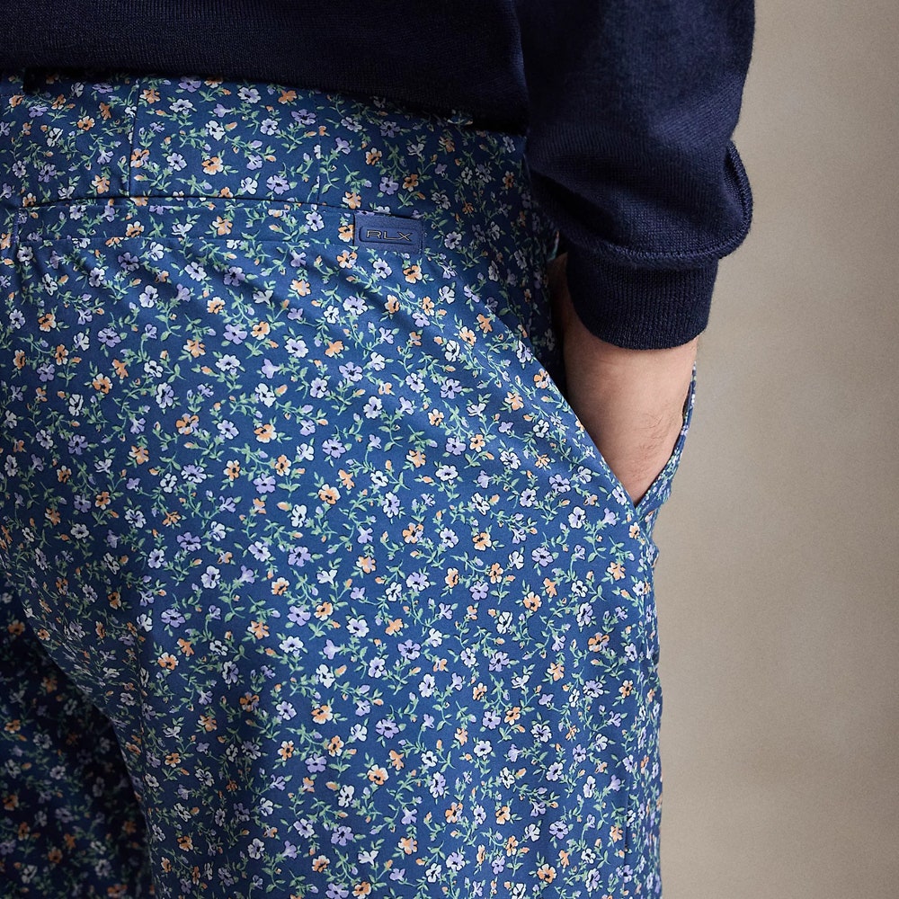 RLX Golf Shorts - Featherweight Cypress - Hollyhock Floral SS26