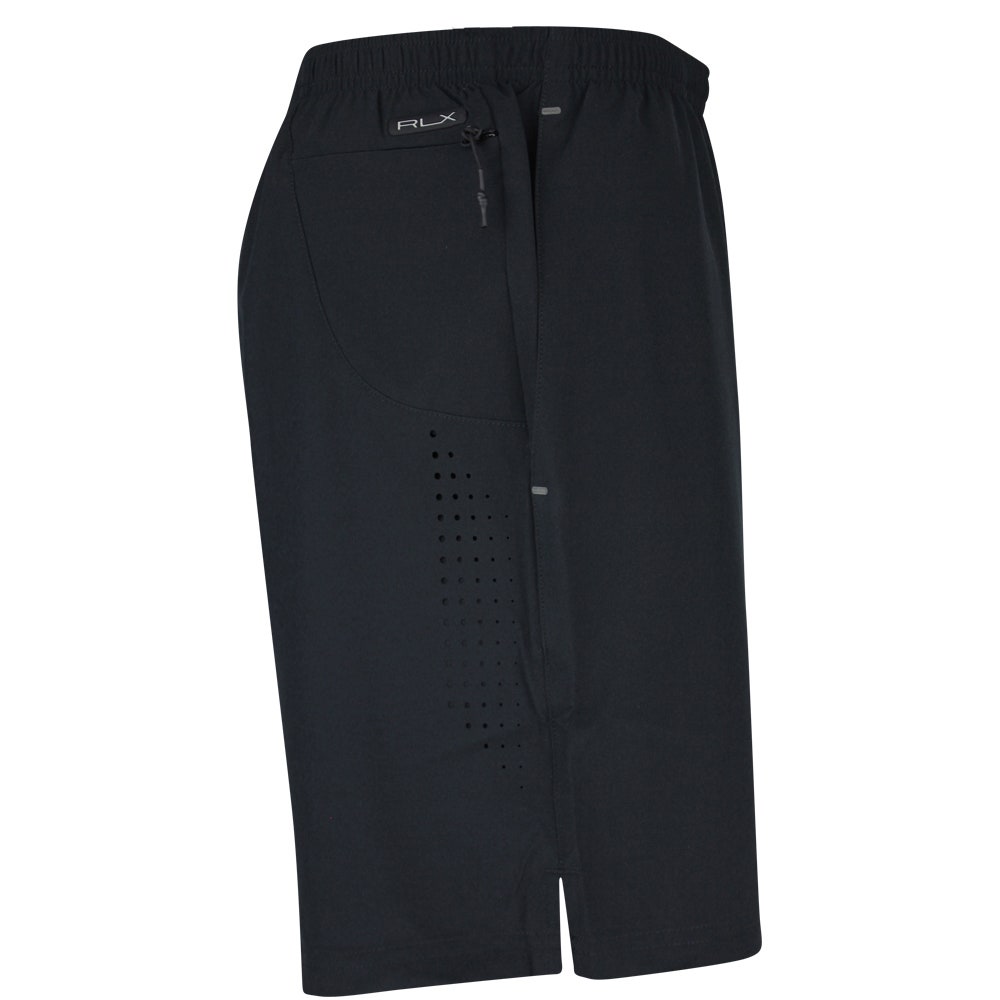 RLX Golf Shorts - Woven Athletic Short - POLO Black SS26