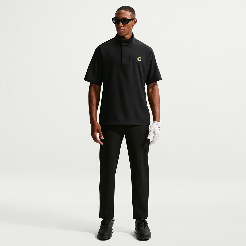 The Poser Club x NIKE - TP Jigger Windshirt - Black - Volt '26