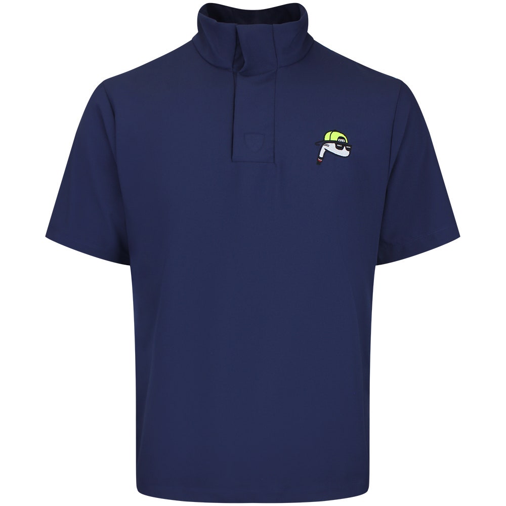 The Poser Club x NIKE - TP Jigger Windshirt - College Navy - Volt '26