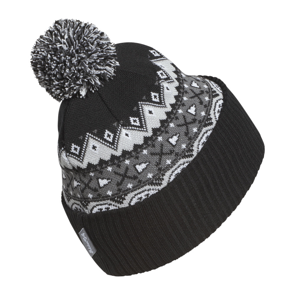 adidas Golf Beanie - Climawarm Pom - Black AW26