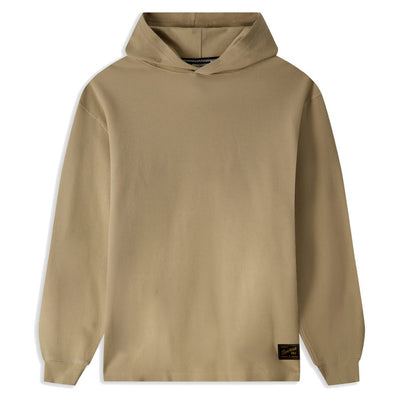 Devereux Golf Pullover - Waffle Hoodie - Brindle FA26