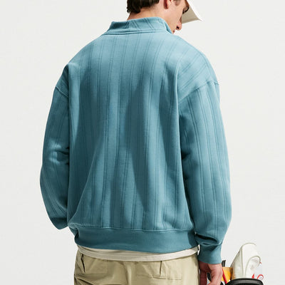 Nike Golf Pullover - NK TF Fairway Fresh HZ - Smokey Blue HO26