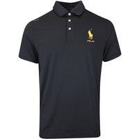 RLX Golf Shirt - RL Tour Pro Logo Polo - Black - Yellow AW26