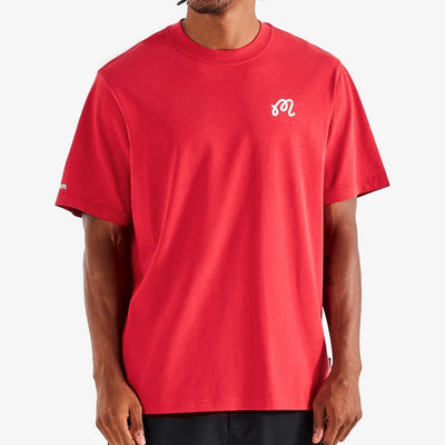 424040 - Malbon golf t shirt bermuda tee crimson red WI26 M-9398 CRR 106