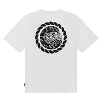424042 - Malbon golf t shirt vista insignia tee off white WI26 M-10393 OWT 51