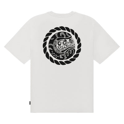 424042 - Malbon golf t shirt vista insignia tee off white WI26 M-10393 OWT 51