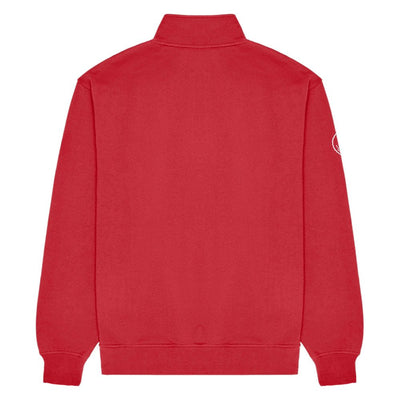 424044 - Malbon golf pullover collegiate sweatshirt crimson red WI26 M-9419 CRR 116