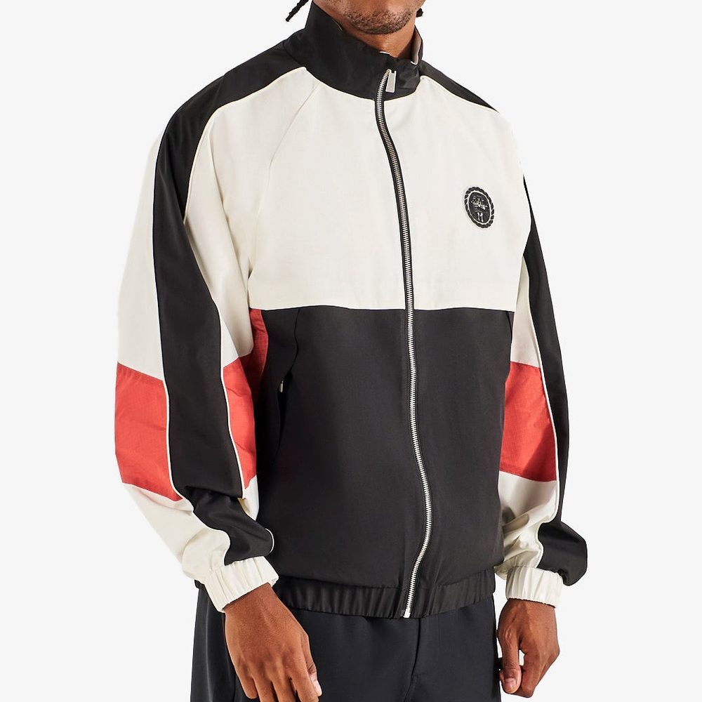 424047 - Malbon golf jacket axis jacket crimson red WI26 M-10387 CRR OWT 14